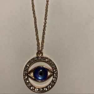 Evil eye necklace